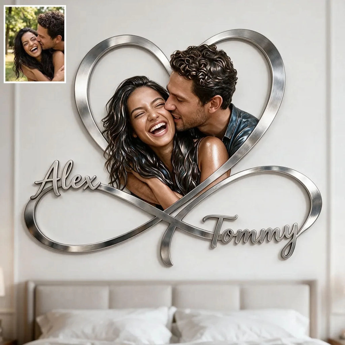 Love You Infinite_ Bedroom Decoration - Personalized_yythk (2)